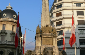 Памятник в Шамбери, Франция. Фото 1 – фотографии Франции