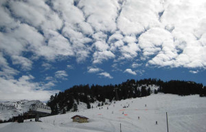 Горнолыжный курорт в Брид-ле-Бэн, Франция – фотографии Франции