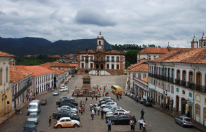 Центральная площадь Ору-Прету – фотографии Бразилии