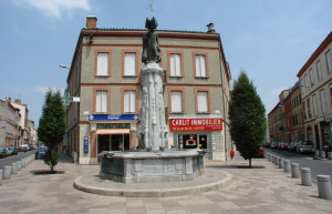 Улица в Тулузе, Франция – фотографии Франции