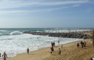 Пляж в Капбретоне, Франция. Фото 17 – фотографии Франции