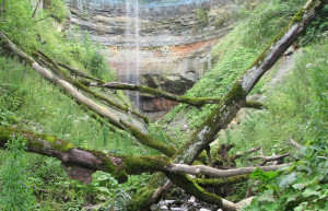 Водопад Валасте в Йыхви – фотографии Эстонии