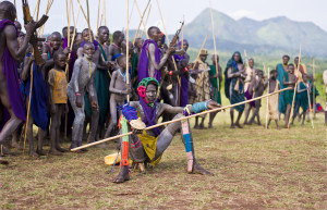 Аборигены в национальном парке Омо, Эфиопия – фотографии Эфиопии