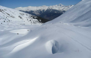 Снег в Брид-ле-Бэн, Франция. Фото 1 – фотографии Франции