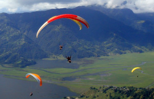 Парапланеризм – фотографии Непала
