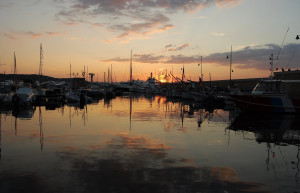 Вечер в Сен-Тропе, Франция – фотографии Франции