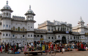 Индуистский храм Janaki Mandir – фотографии Непала