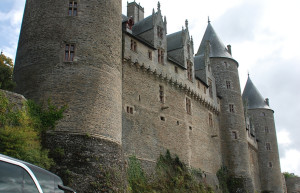 Замок в Жослене, Франция – фотографии Франции