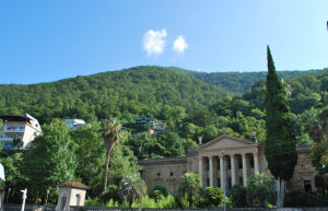 Вид на горы. Абхазия – фотографии Абхазии