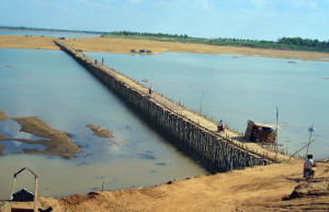 Бамбуковый мост – фотографии Камбоджи