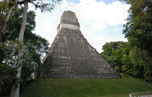 Tikal Temple I back – фотографии Гватемалы