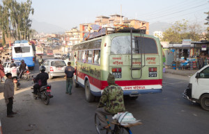 Местные автобусы – фотографии Непала