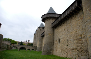 Замок в Каркассоне, Франция – фотографии Франции