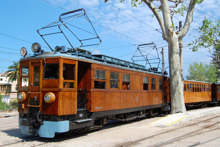 Исторический поезд Ferrocarril de Sóller Исторический поезд Ferrocarril de Sóller