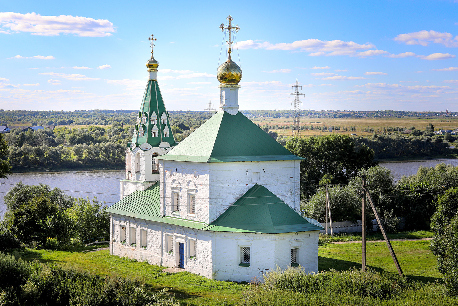 Старая Рязань Церковь Преображения Господня