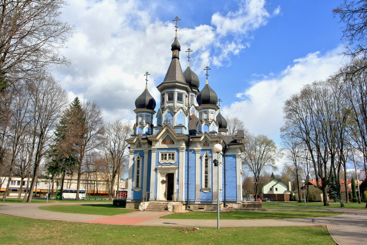 Панорама города Друскининкай Литва