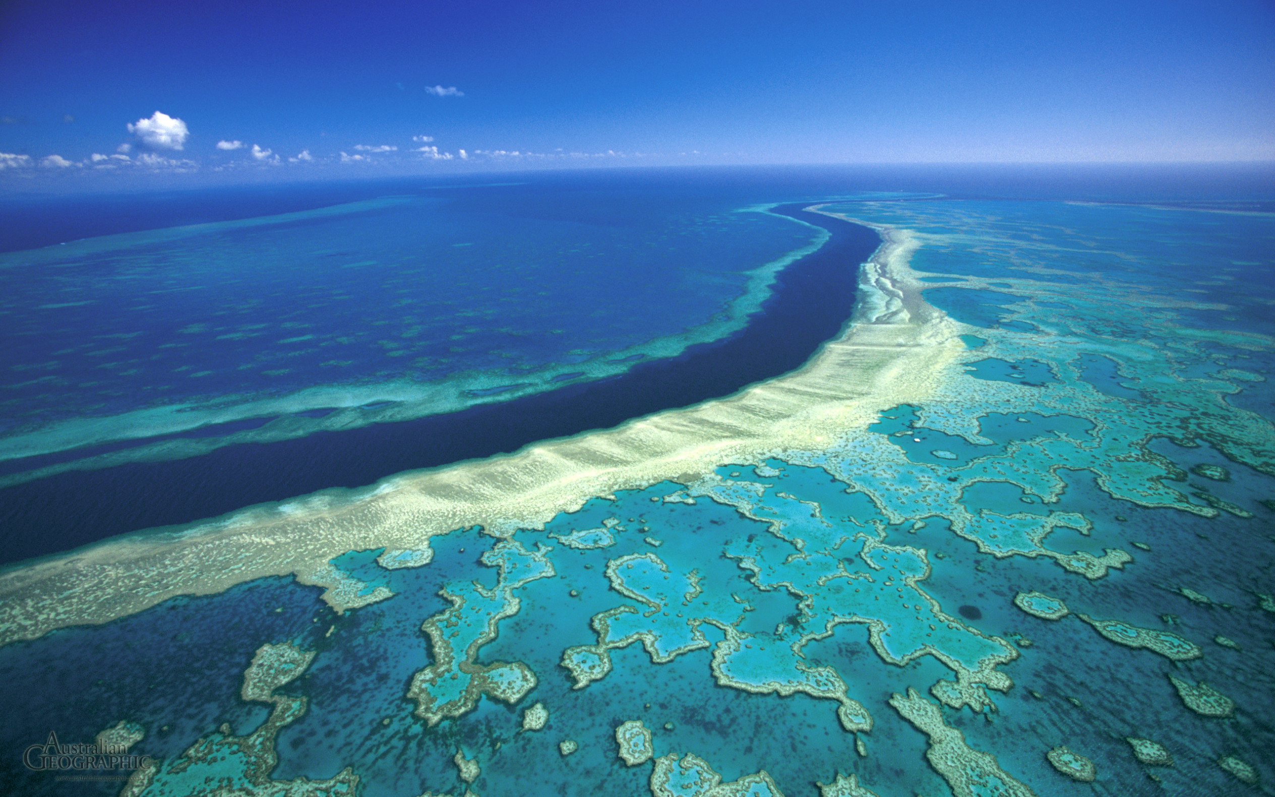 морской национальный парк большой барьерный риф