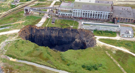 Березники — столица карстовых провалов России