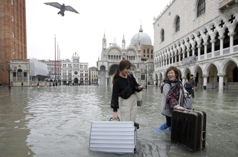 Новые шлюзы Венеции могут спасти город от еще одного разрушительного наводнения