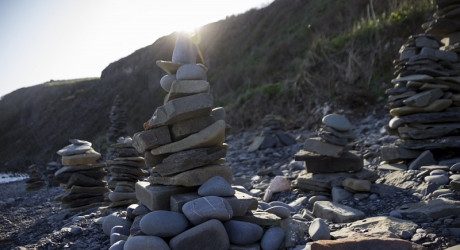 Каменные башни мыса Вятлина на Дальнем Востоке