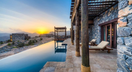 Alila Jabal Akhdar Resort – роскошный курорт, расположенный в горах Омана