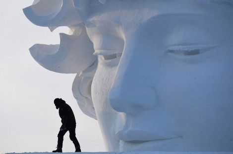 Фестиваль льда и снега в Харбине 2018