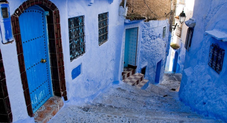 Шефшауен – город небесного цвета в северной части Марокко