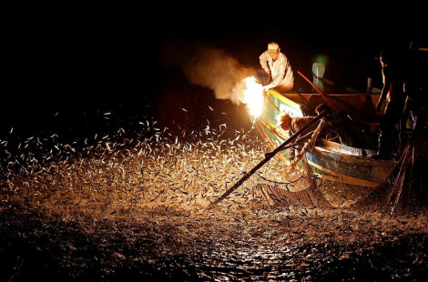 Огненная рыбалка на Тайване – умирающая традиция, которая вскоре исчезнет