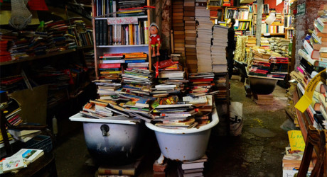 Libreria Acqua Alta – затопленный книжный магазин в Венеции