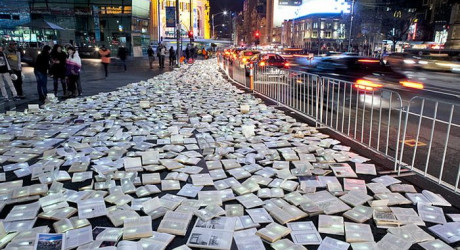 Книжная река в Мельбурне