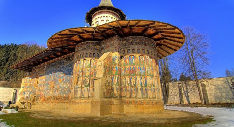 Уникальные расписные монастыри Румынии