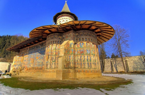Уникальные расписные монастыри Румынии