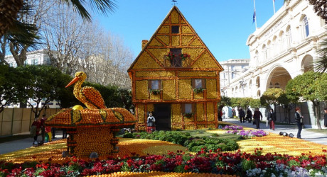 Фестиваль лимонов во Франции