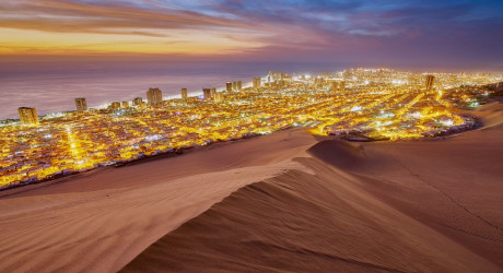 Песчаный Холм Дракона в Чили