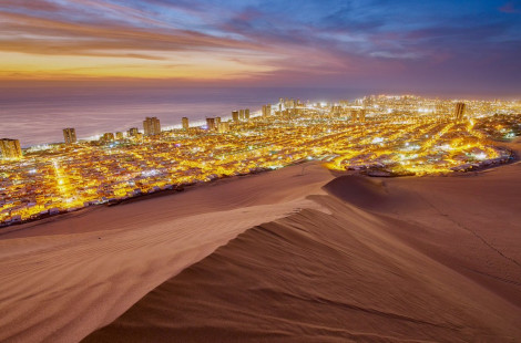 Песчаный Холм Дракона в Чили