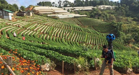 В Тайланде протестили удивительный рюкзак от Google Street View