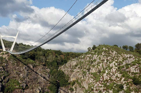 516 Arouca – самый длинный подвесной мост в Европе