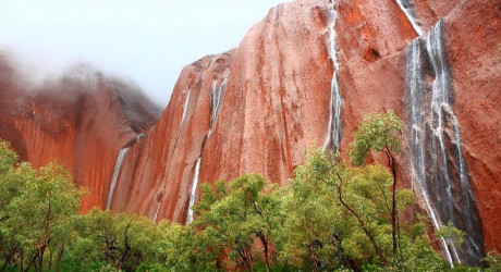 Водопады Улуру – редкое природное явление, которое видит только 1% посетителей