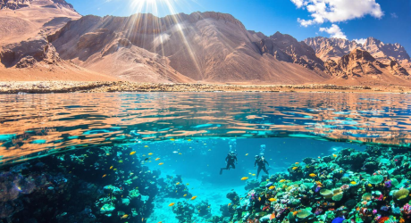 5 цветных морей мира: Красное, Жёлтое, Чёрное, Белое и Зелёное