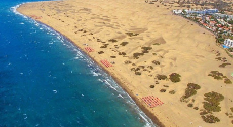 Дюны Маспаломас – движущиеся горы песка на Канарских островах