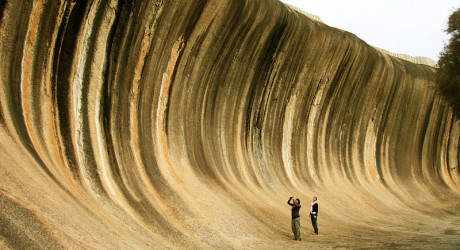 Уникальные каменные волны в Австралии и США