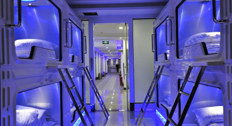 «Космический» мини-отель Pengheng Space Capsules в Китае