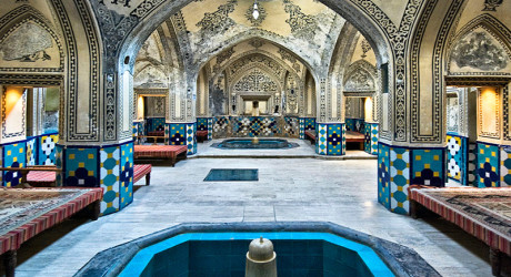 Хаммам Султан Мир Ахмад – общественная баня, с мозаикой и золотым убранством внутри