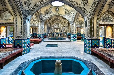Хаммам Султан Мир Ахмад – общественная баня, с мозаикой и золотым убранством внутри