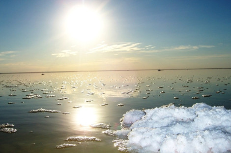 Солёное золотое дно озера Эльтон (Волгоградская область)