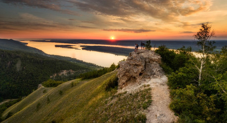 Взобраться на вершину Жигулевских гор на одном дыхании