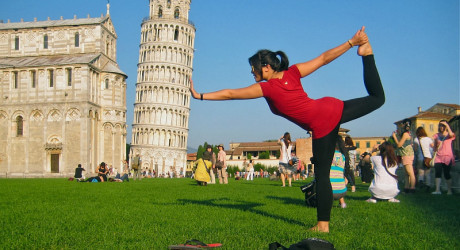 Самые интересные фото с Пизанской башней