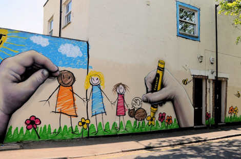 Необычное в привычном – стрит-арт на улицах больших городов