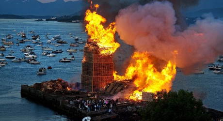 Огненное рождество Иоанна Крестителя в Норвегии