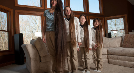 Необычная Америка: семейка Рапунцель